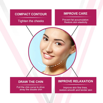 V-Shape Face Slimming Cream Remove Double Chin Firming Lifting Face Line Fat Burning Anti Aging Beauty Massage Care Products