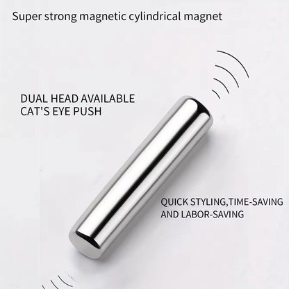 2.5x0.5cm Round Nail Art Cat Eye Gel Magnetic Pen for Gel Nail Polish 3D Cat Eye Nails Painting Strong Stick Manicure DIY Tools