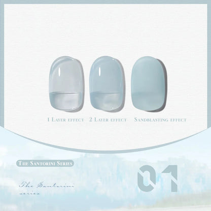 MIANEL 12ML Blue Nails Candy Party Nude Gel Nail Polish 2026 New Mint Green Dopamine Macaron Color Nail Polish Nail Art 1-12pcs