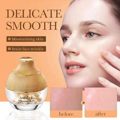 Pearl Cream Collagen Improve Wrinkle Moisturizing Face Cream Nourishing Brightening Firming Lifting Beauty Skin Care Products