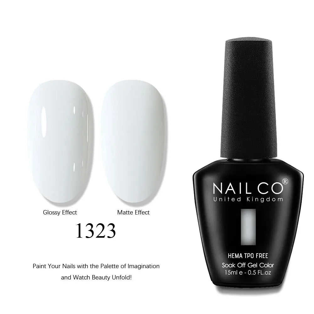 NAILCO 15ml Nails Art Gel Lack Polish Summer Hybrid Nail Varnish Manicure UV Top Coat Base HEMA TPO FREE Esmalte Nail Gel Polish