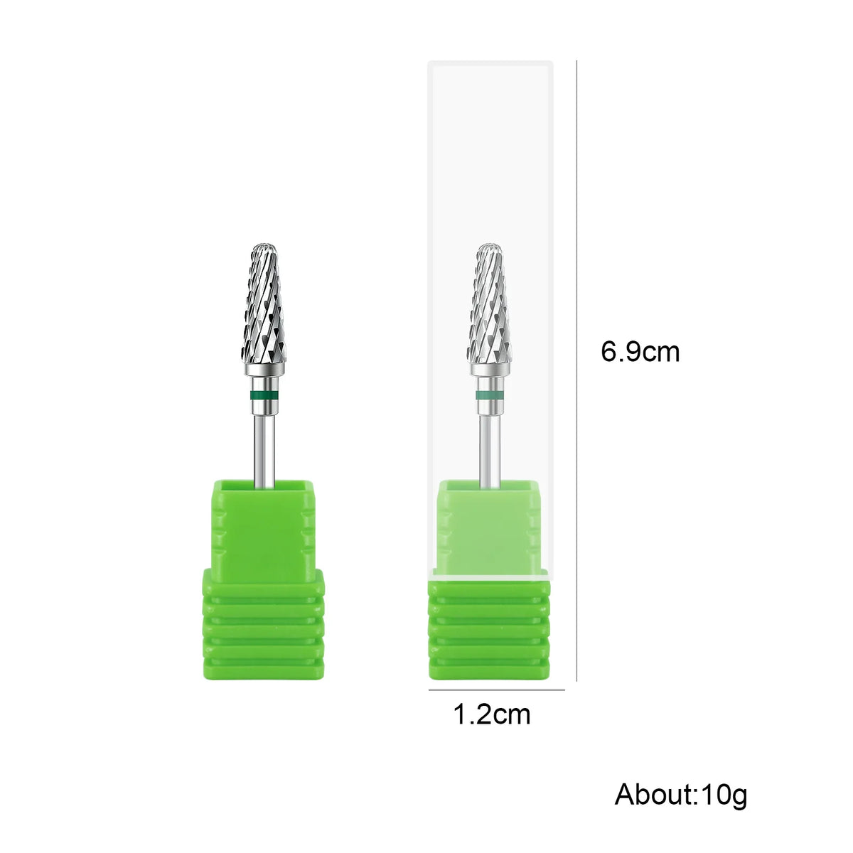 1pcs Tungsten Steel Nail Cuticle Drill Bits Carbide Rotate Electric Ceramic Milling Cutter For Manicure Gel Polish Remover
