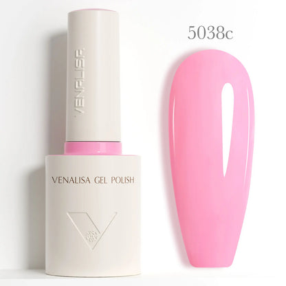 1/2/3pcs Kit Venalisa 10ml Nail Gel Polish HEMA/TPO Free Base Ultra Glossy Diamond Tempered Long Wear Top Coat Matt Gel Varnish