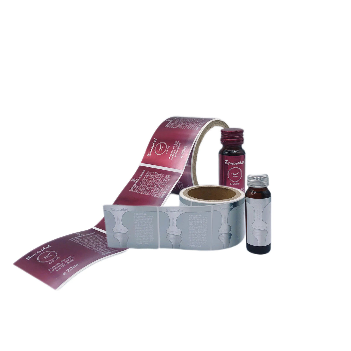 Custom Cosmetic Labeling Waterproof Oil-resistant Beauty Product Packaging Labels Personalized Skincare Labeling