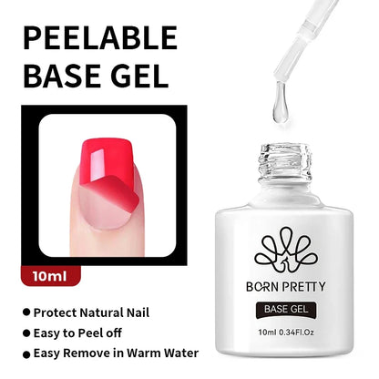 BORN PRETTY 10ml Jelly Nude Gel Nail Polish 50 Colors Semi Transparent Nail Art Nail Supplies Soak off UV LED Nails Gel Varnish