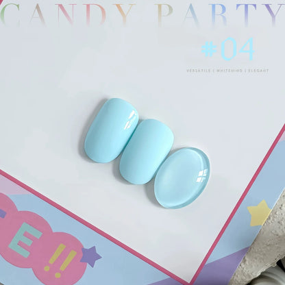 MIANEL 12ML Blue Nails Candy Party Nude Gel Nail Polish 2026 New Mint Green Dopamine Macaron Color Nail Polish Nail Art 1-12pcs