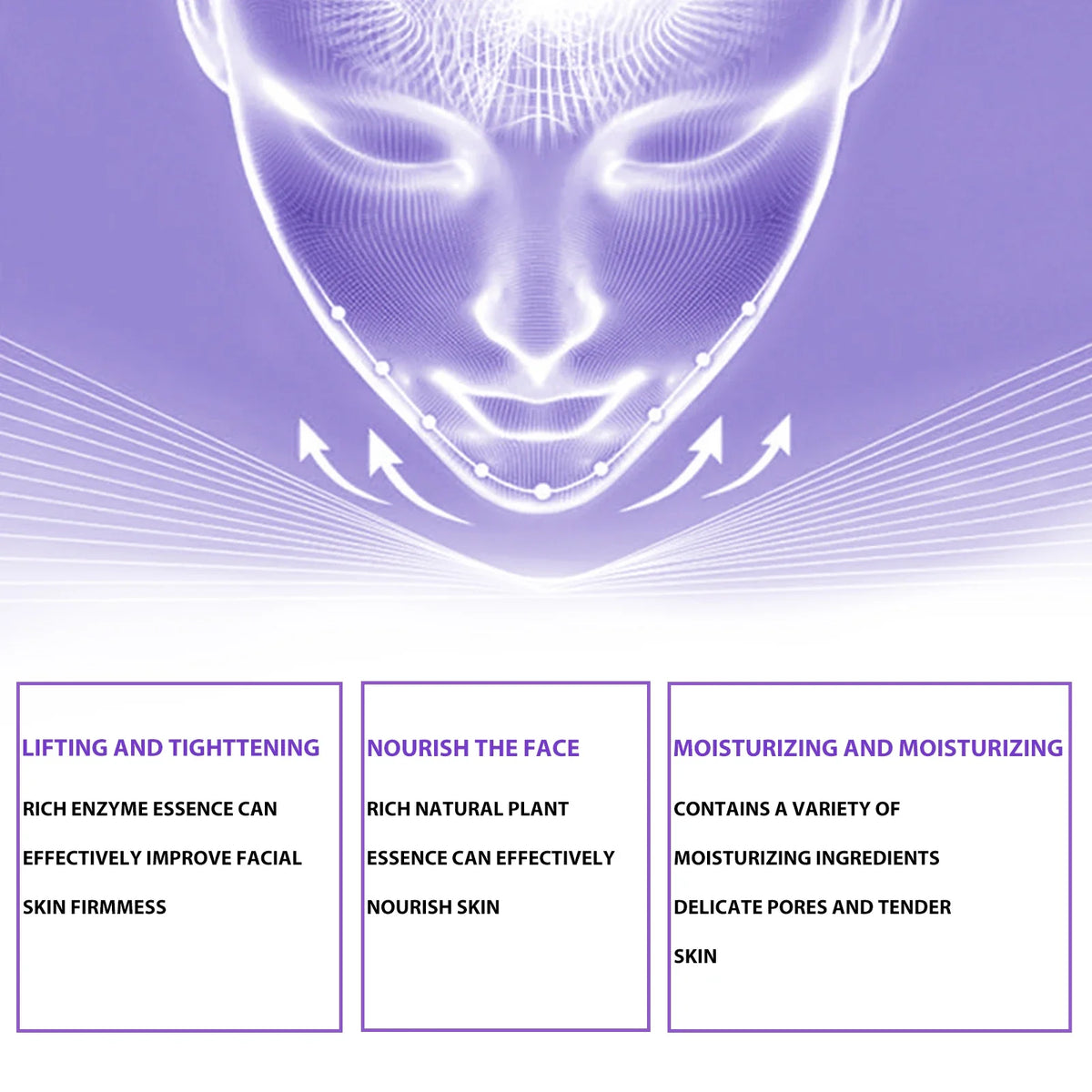 V-Shape Firming Face-lift Slimming Mask Removal Masseter Muscle Double Chin Face Fat Burning Anti-aging Beauty Products New