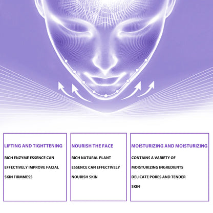 V-Shape Firming Face-lift Slimming Mask Removal Masseter Muscle Double Chin Face Fat Burning Anti-aging Beauty Products New