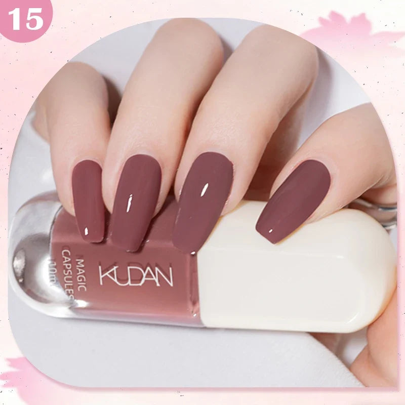 10ml Water-Based Peel Off Nail Polish 40 Colors Long Lasting Quick Drying No Need of Lamp to Cure Nail Supplies Manicure Nails