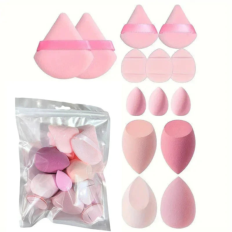 13/33pcs Professional Makeup Brush Set with Accessories for Combination Skin- Featuring Soft Brushes，Suitable for Beginners