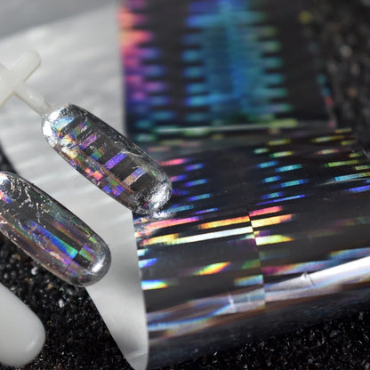 More Than 250 Design Beautiful Designed Nail Art Product Nail Glue transfer Foil Beautiful Flower Purple Orange