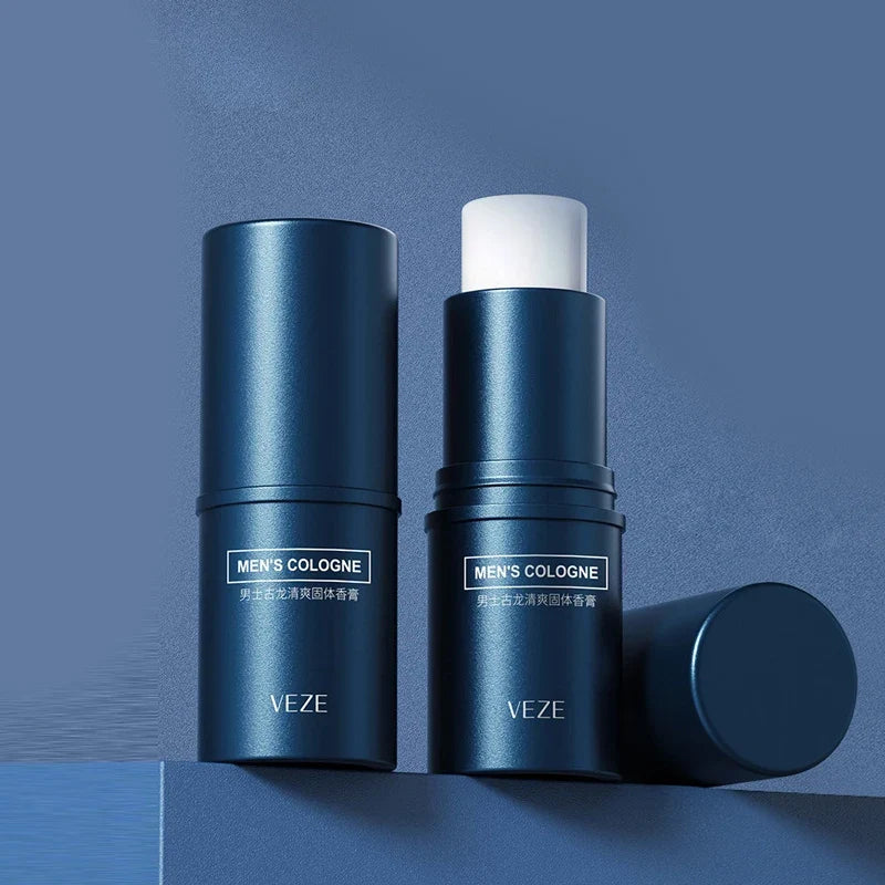Fanzhen Men's Solid Cologne - Light and Fresh Scent, All-Over Use, Portable Stick for On-the-Go Convenience