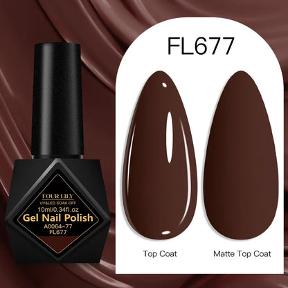 10ml Gel Nail Polish 162 Colors Nail Supplies Vernis Semi Permanent Nail Art Manicure Soak Off LED UV Gel Nail Varnishes Summer