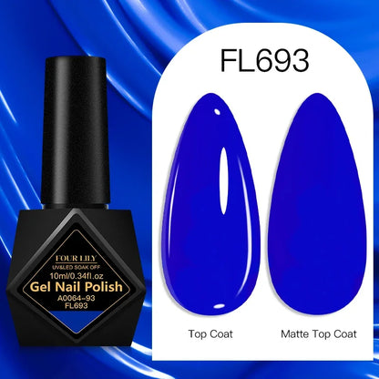 10ml Gel Nail Polish 162 Colors Nail Supplies Vernis Semi Permanent Nail Art Manicure Soak Off LED UV Gel Nail Varnishes Summer