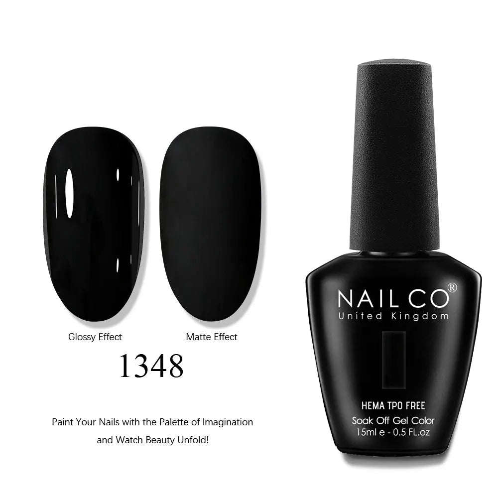 NAILCO 15ml Nails Art Gel Lack Polish Summer Hybrid Nail Varnish Manicure UV Top Coat Base HEMA TPO FREE Esmalte Nail Gel Polish