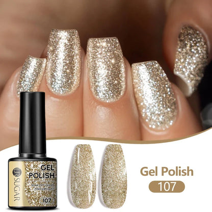 UR SUGAR 7ML Nail Gel Fresh Macaron 107 Colors All For Manicure Semi Permanent Soak Off LED UV Long-Lasting Nail Art Varnish