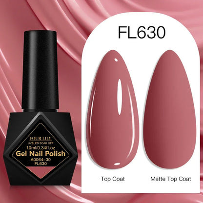 10ml Gel Nail Polish 162 Colors Nail Supplies Vernis Semi Permanent Nail Art Manicure Soak Off LED UV Gel Nail Varnishes Summer