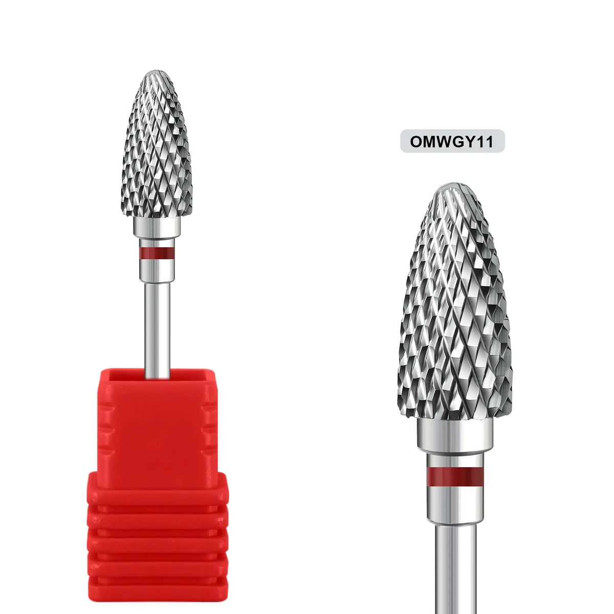 1pcs Tungsten Steel Nail Cuticle Drill Bits Carbide Rotate Electric Ceramic Milling Cutter For Manicure Gel Polish Remover