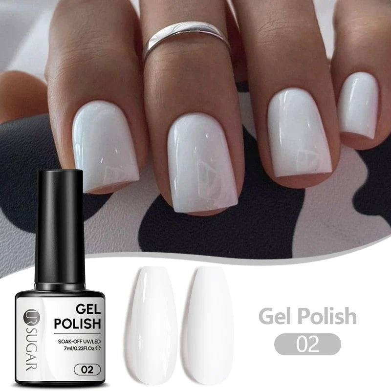UR SUGAR 7ML Nail Gel Fresh Macaron 107 Colors All For Manicure Semi Permanent Soak Off LED UV Long-Lasting Nail Art Varnish