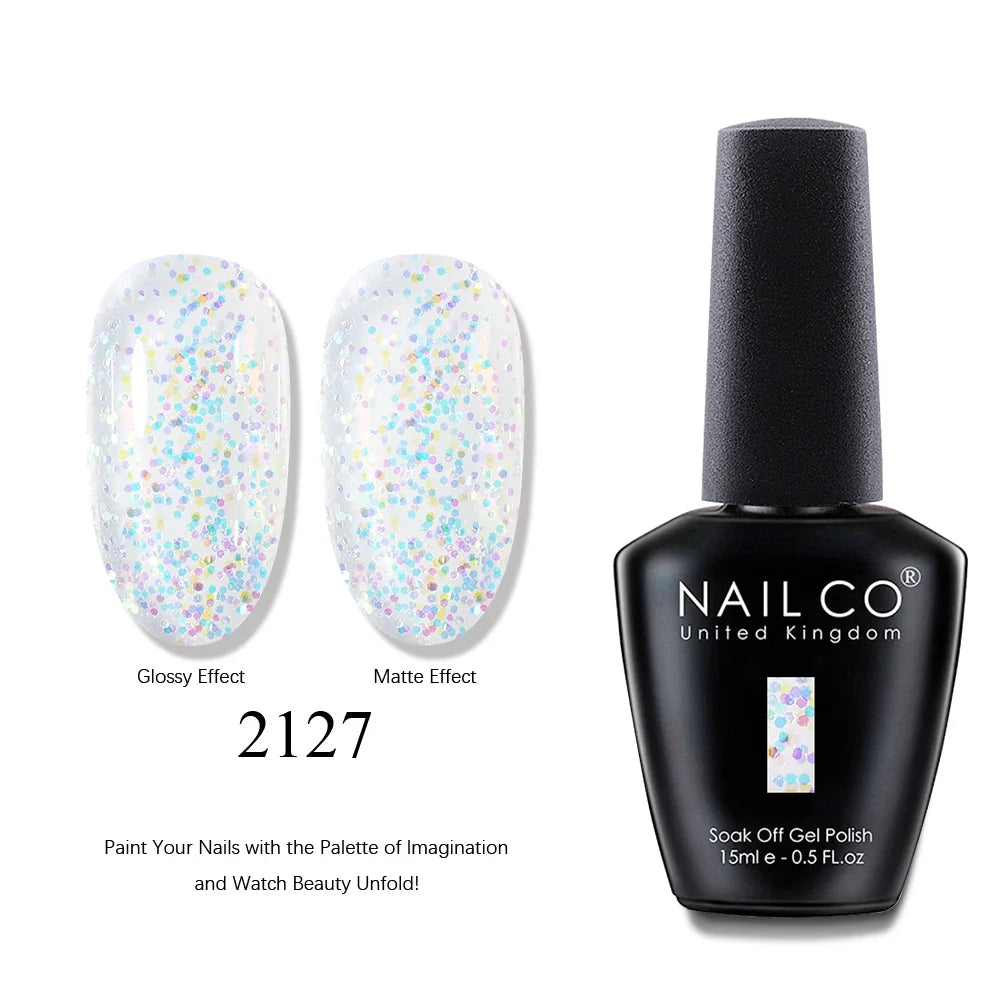 NAILCO 15ml Brown Nails Art Red Color Gel Nail Polish Semi-permanent UV Gel Polish Coffee Manicure Chocolate Hybrid Nail Varnish
