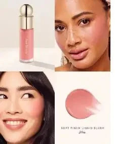 Rare Beauty New Product Frost-to-powder Mashed Potato Matte Air Cushion Blush Cream Liquid Blush Long-lasting Lipstick Lip Gloss