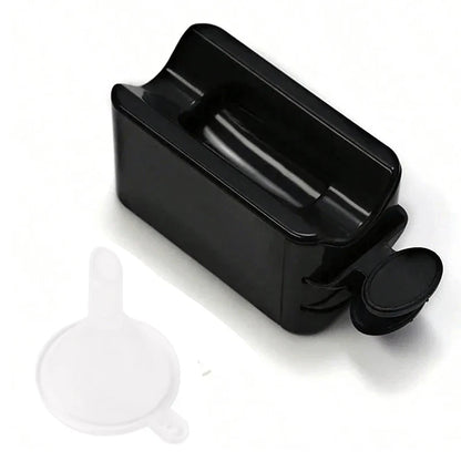 Nail Storage Box Plastic Drawer Style Easy to Clean Desktop Organization Large Capacity Cotton Swab Polishing Sand Strip Toolbox