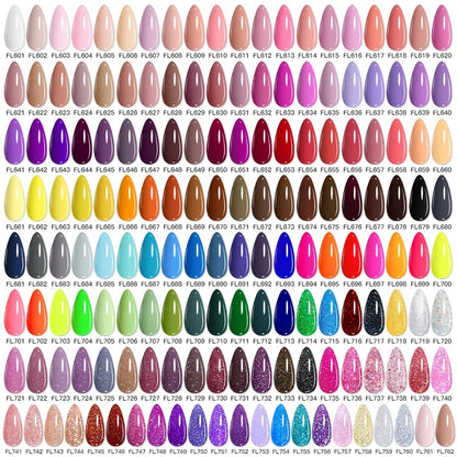 10ml Gel Nail Polish 162 Colors Nail Supplies Vernis Semi Permanent Nail Art Manicure Soak Off LED UV Gel Nail Varnishes Summer