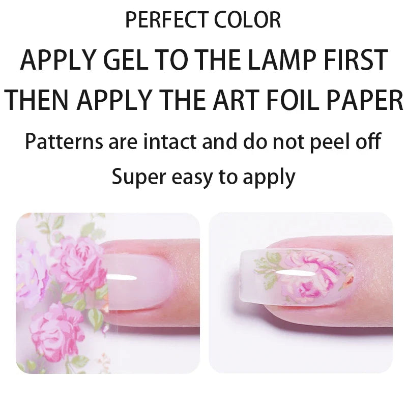 PERPECT COLOR Nail Foil Glue Gel 16ML Foil Transfer Gel for Nails Stickers Transfer Nail Art Gel Nail Polish Manicure DIY
