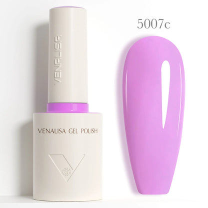 1/2/3pcs Kit Venalisa 10ml Nail Gel Polish HEMA/TPO Free Base Ultra Glossy Diamond Tempered Long Wear Top Coat Matt Gel Varnish