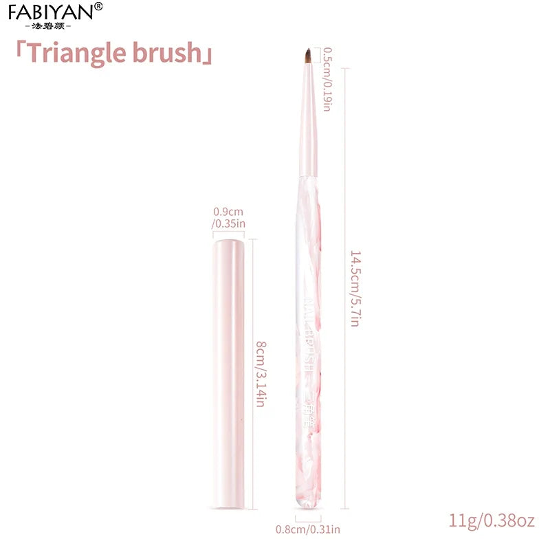 Nail Art Liner Brushes Elongated Lines Striping Drawing Painting Brushes For Manicure Beauty Salon Nails Products Manicure Tools