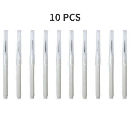 10/50PS Portable Mini Eyebrow Brushes Disposable Eyelash Brow Lifting Brush Applicators Lash Extension Comb Beauty Makeup Tools