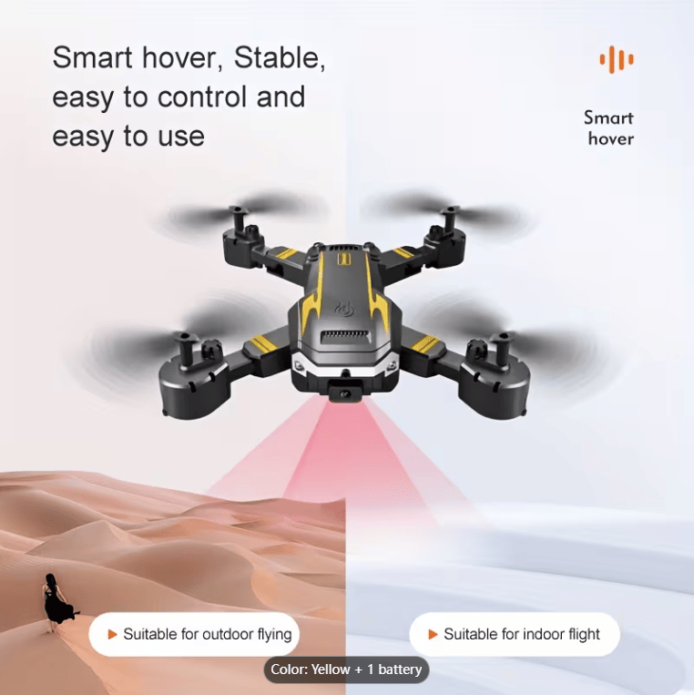 S6 Professional Remote Control Drone, Dual Camera Dual Folding Remote Control Quadcopter Height Holding Remote Control, Christmas Halloween Thanksgiving Gifts - Renee Lane Company