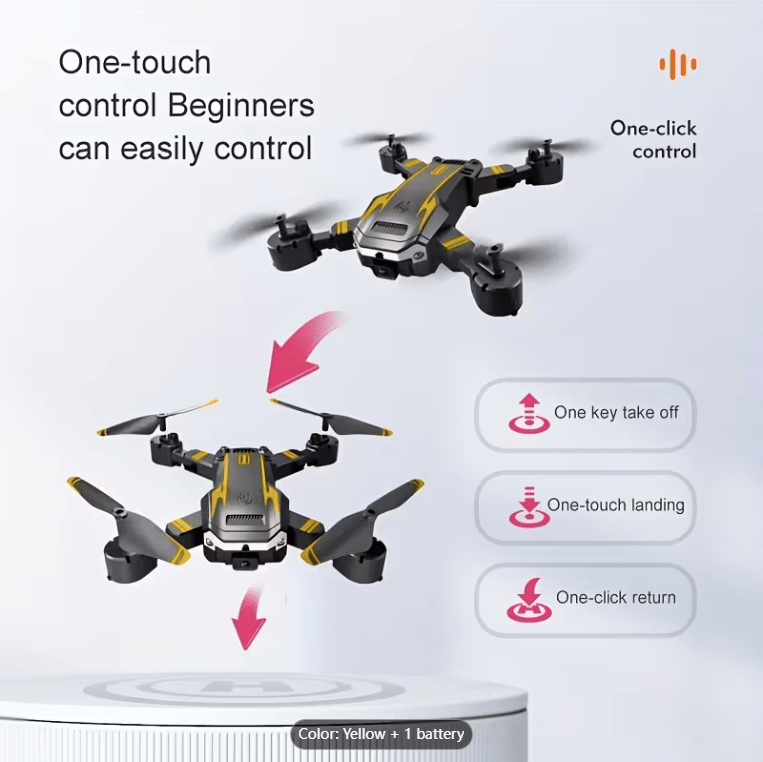 S6 Professional Remote Control Drone, Dual Camera Dual Folding Remote Control Quadcopter Height Holding Remote Control, Christmas Halloween Thanksgiving Gifts - Renee Lane Company