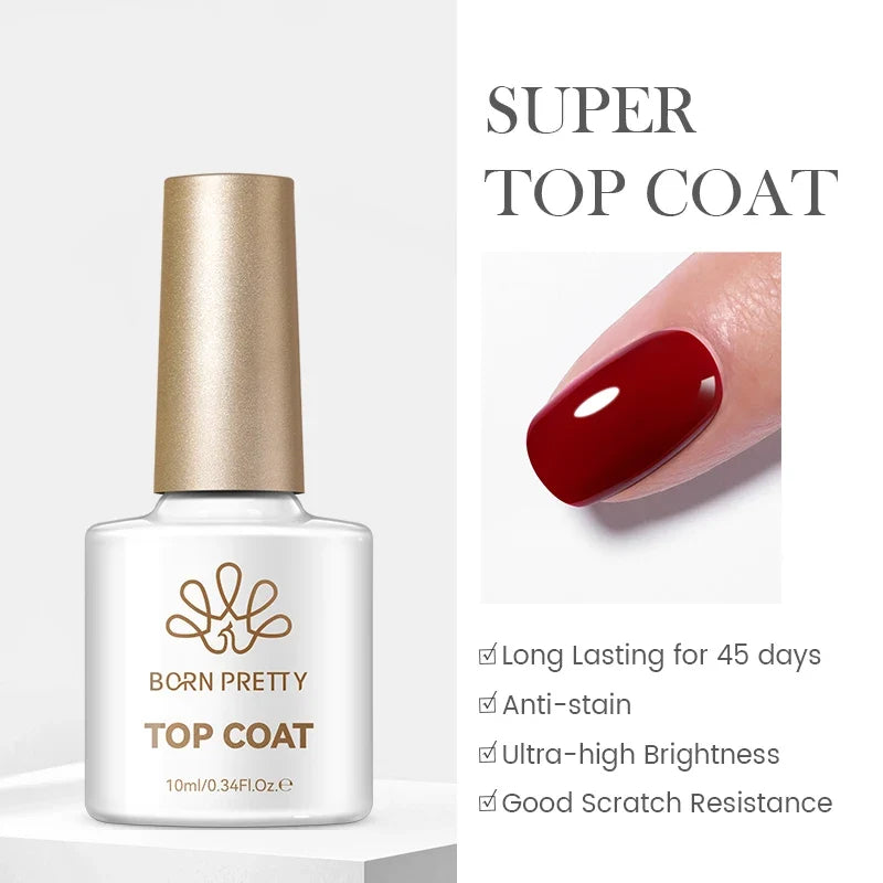 BORN PRETTY 10ml Jelly Nude Gel Nail Polish 50 Colors Semi Transparent Nail Art Nail Supplies Soak off UV LED Nails Gel Varnish