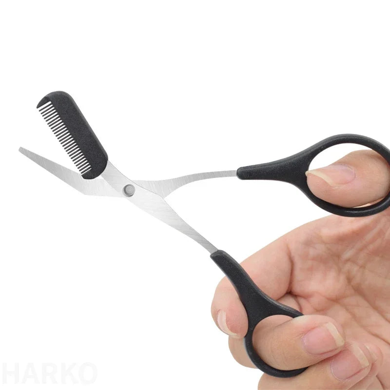 Eyebrow Trimmer Scissor Beauty Products for Women Eyebrow Scissors with Comb Beauty Scissors  Stainless Steel Makeup Accessories