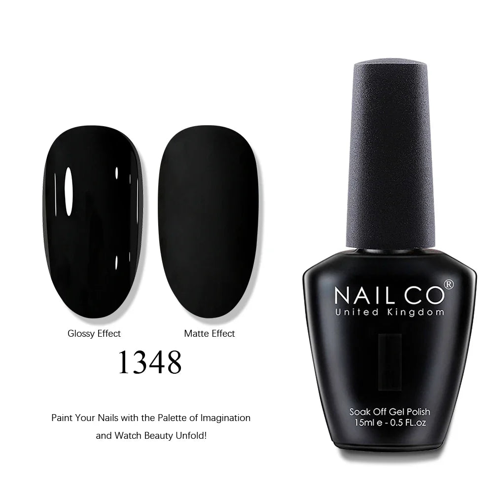NAILCO 15ml Brown Nails Art Red Color Gel Nail Polish Semi-permanent UV Gel Polish Coffee Manicure Chocolate Hybrid Nail Varnish