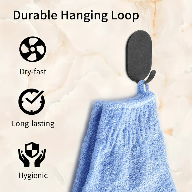 Exfoliating Shower Bath Glove Set  Deep Cleaning Body Scrub Spa Massage Glove for Skin - Bath Bomb Included