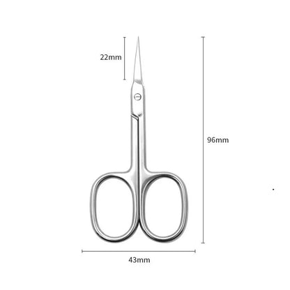 Multifunctional Pointed Beauty Scissors, Fine Trimming Stainless Steel Scissors, Precision Stainless Steel Beauty Scissors