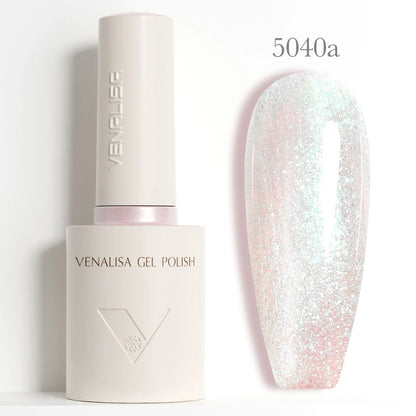 1/2/3pcs Kit Venalisa 10ml Nail Gel Polish HEMA/TPO Free Base Ultra Glossy Diamond Tempered Long Wear Top Coat Matt Gel Varnish