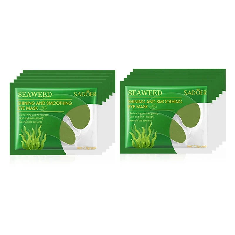 5/10/20 Pairs SADOER Crystal Collagen Eye Mask Anti Dark Circles Removal Eyes Bag Moisturizing Eye Patches Beauty Eyes Skin Care
