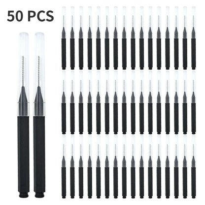 10/50PS Portable Mini Eyebrow Brushes Disposable Eyelash Brow Lifting Brush Applicators Lash Extension Comb Beauty Makeup Tools