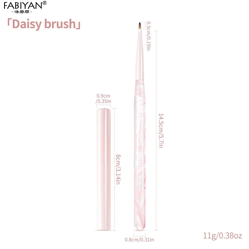 Nail Art Liner Brushes Elongated Lines Striping Drawing Painting Brushes For Manicure Beauty Salon Nails Products Manicure Tools