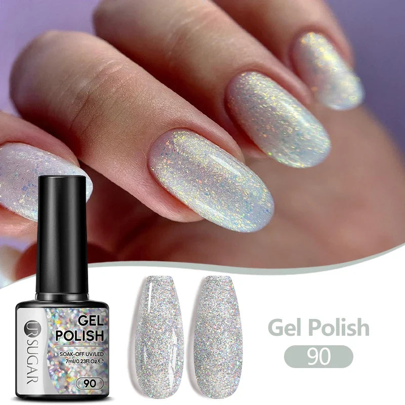 UR SUGAR 7ML Nail Gel Fresh Macaron 107 Colors All For Manicure Semi Permanent Soak Off LED UV Long-Lasting Nail Art Varnish