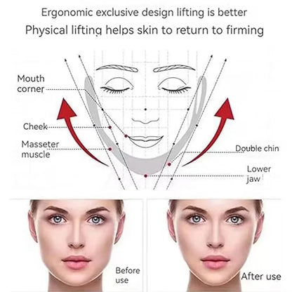 V-Shape Firming Face-lift Slimming Mask Removal Masseter Muscle Double Chin Face Fat Burning Anti-aging Beauty Products New