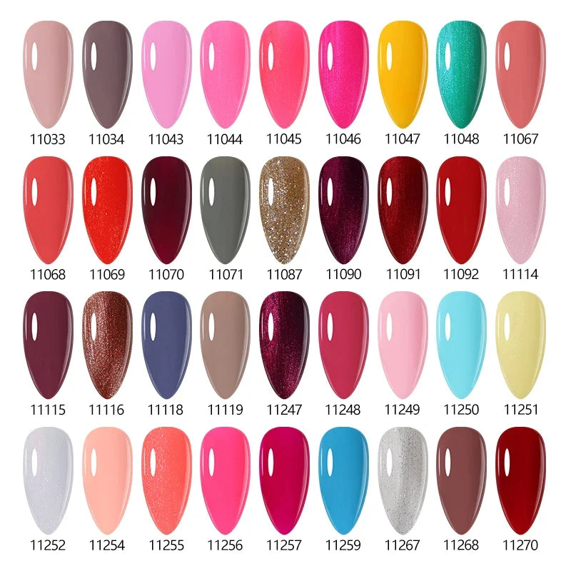 NAILCO 15ml Nails Art Gel Lack Polish Summer Hybrid Nail Varnish Manicure UV Top Coat Base HEMA TPO FREE Esmalte Nail Gel Polish