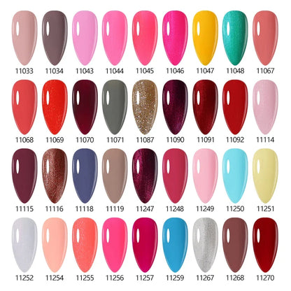 NAILCO 15ml Nails Art Gel Lack Polish Summer Hybrid Nail Varnish Manicure UV Top Coat Base HEMA TPO FREE Esmalte Nail Gel Polish