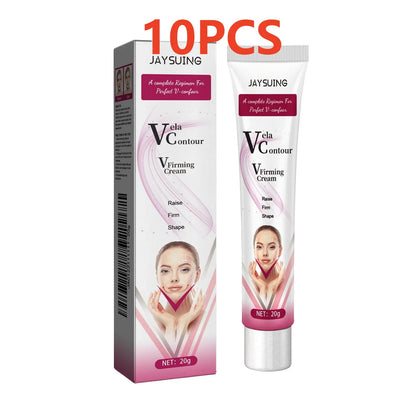 V-Shaped Face Cream Lift Firm Tighten Remove Double Chins To Create A Small V Slim-ming Face Anti Agin-g Beauty Massage Products