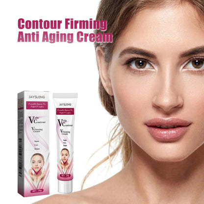 V-Shape Face Slimming Cream Remove Double Chin Firming Lifting Face Line Fat Burning Anti Aging Beauty Massage Care Products