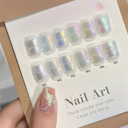 1pc 9-color patting gel gradient dream pearlescent texture soak off UV&LED nail polish gel art creation nail home salon DIY ins