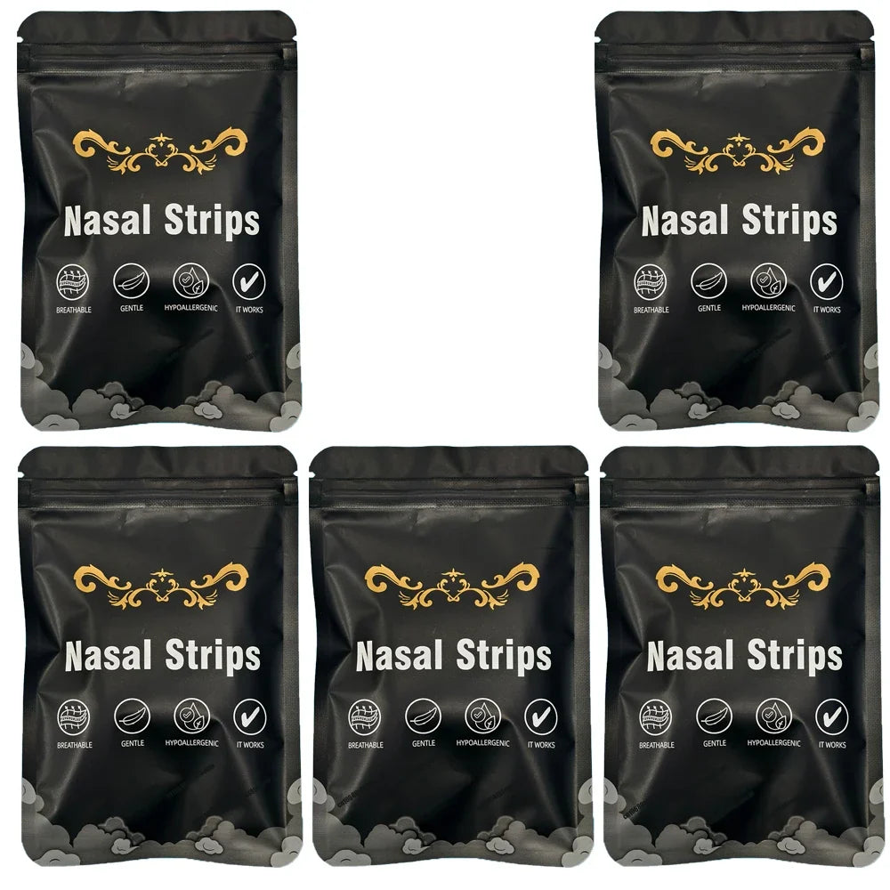 30/90/150pieces, Anti Snoring Nose Patch Set Extra Strength Nasal Strips Better Breathing Non-Invasive Easier Breath Sleep Aid